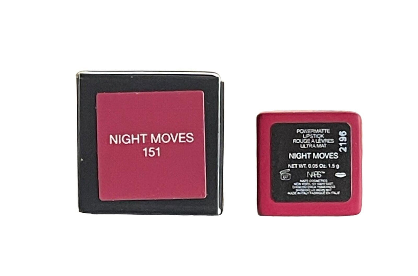 NARS Powermatte Lipstick 151 Night Moves (Deep Plum) 0.05 oz