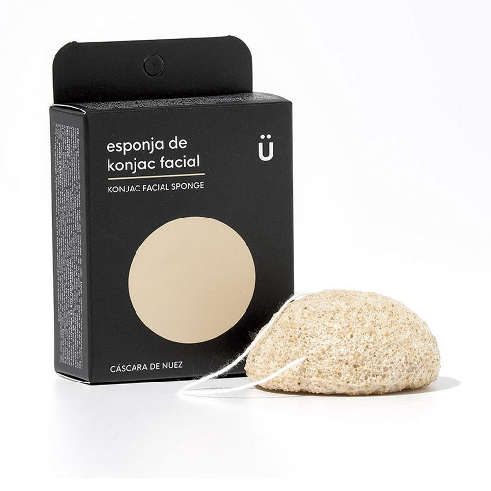 ESPONJA konjac Facial cáscara de nuez 15 gr Beauty and Personal Care Naturbrush