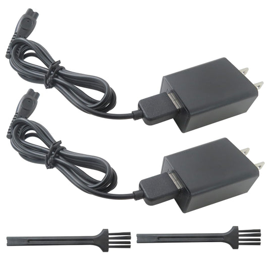 Bryzantine 2 Pcs 5V Charger Replacement with USB Charging Cable Compatible for Philips Wet & Dry Shaver Series 5000 : MG5910/49 MG5950/15 MG5940/15 Beauty and Personal Care Bryzantine