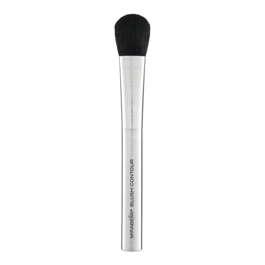 Mirabella Contouring Blush Brush, Premium Professional Makeup Brush Collection, Cruelty-Free Synthetic Bristle Brush with Hand-Sculpted Brushed