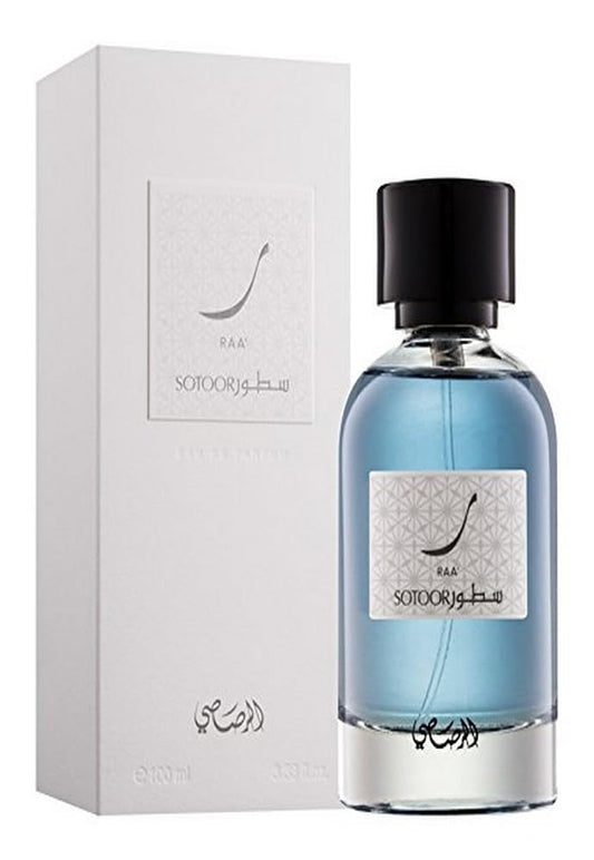 RASASI Sotoor Raa EDP - Eau De Parfum 100 ML (3.8 oz) | Elegant Oud Fragrance | Joyous Musk and Patchouli with Fresh Floral Notes | Modern Arabian Beauty & Personal Care RASASI