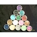 2 x 5 gram pots of Iridescent/Dayglo Light Pink Glitter for Body Art/Glitter Tattoos