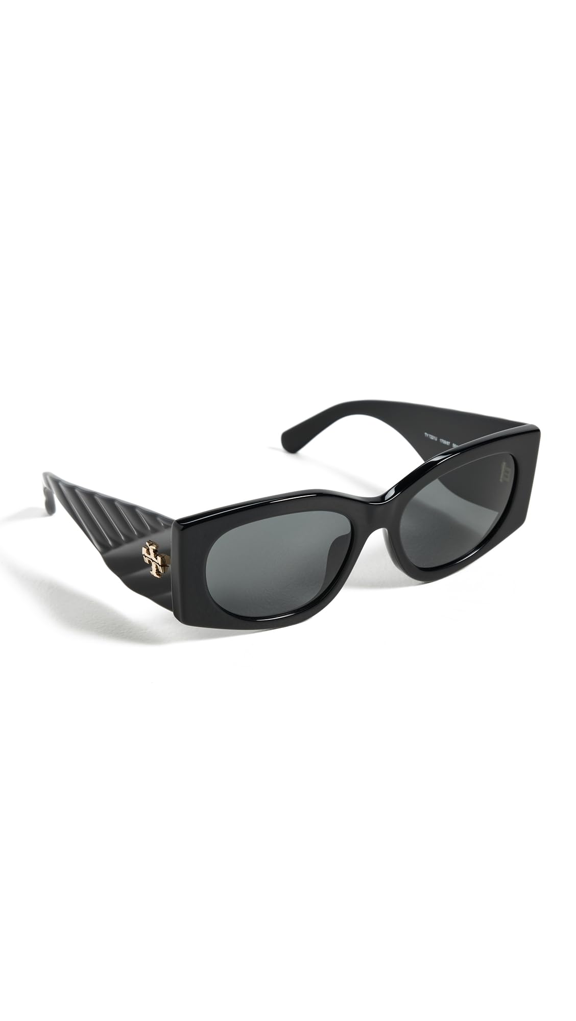 Tory Burch Women's 0TY7221U Sunglasses, Black, One Size