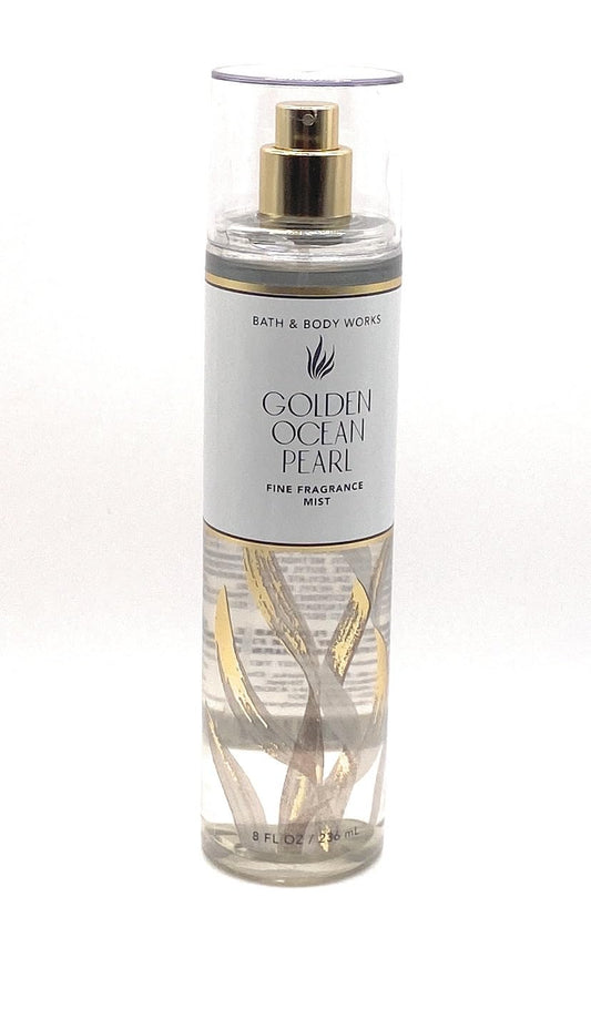 Bath & Body Works Golden Ocean Pearl Fine Fragrance Mist 8 Fluid Ounce Beauty & Personal Care Bath & Body Works