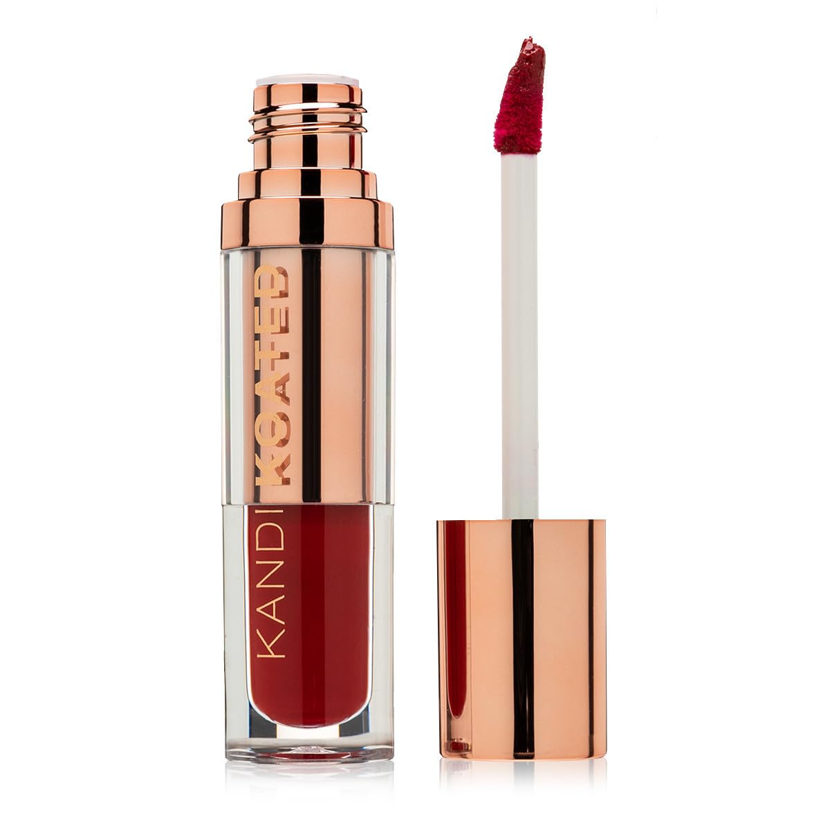 Kandi Koated Liquid Satin [True Love] Liquid Lip Color with High-Shine Finish | Rich Colors, Moisturizing Lip Shine, Paraben-Free, Cruelty-Free |