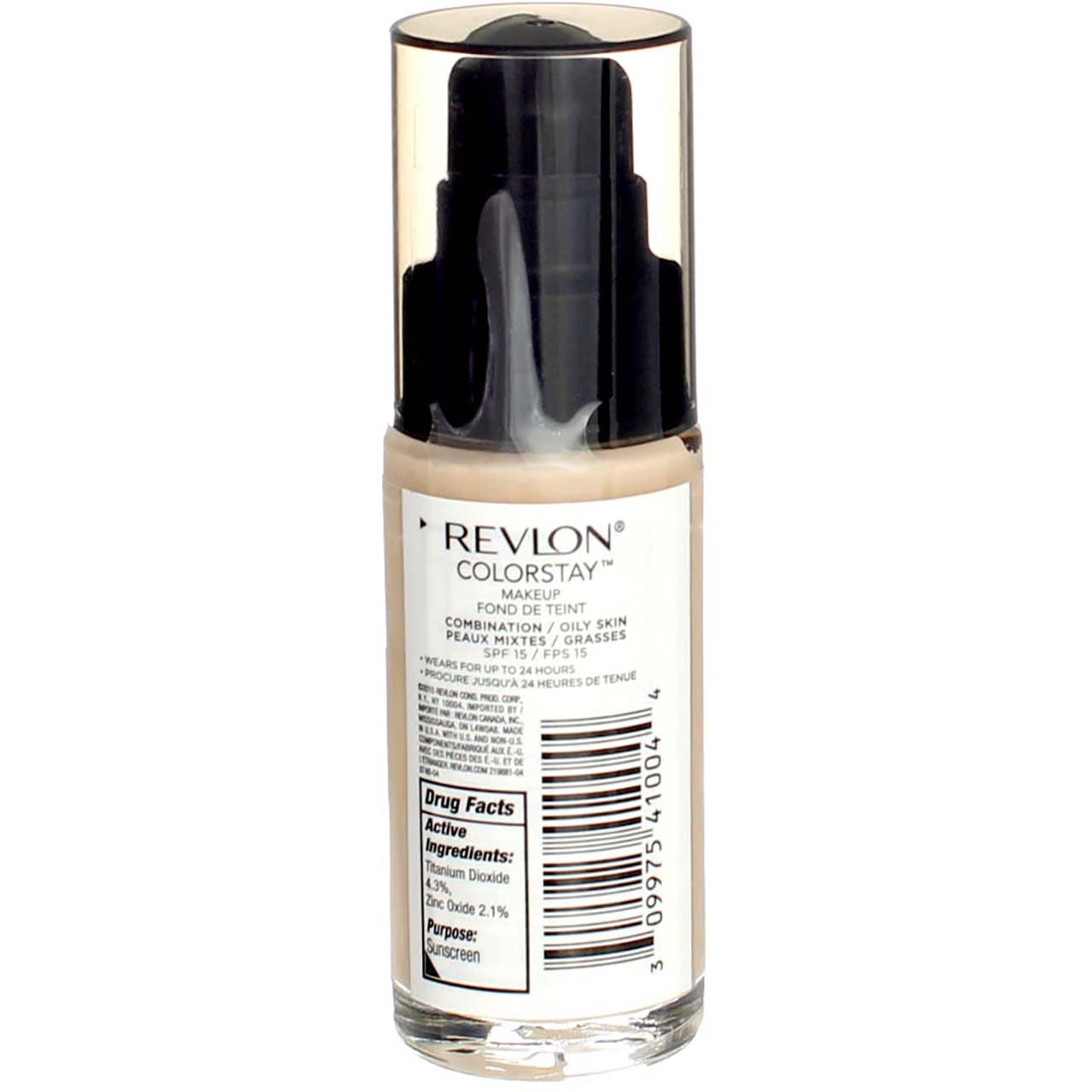 Revlon Colorstay for Combo/Oily Skin Makeup, Nude [200] 1 oz (Pack of 2)