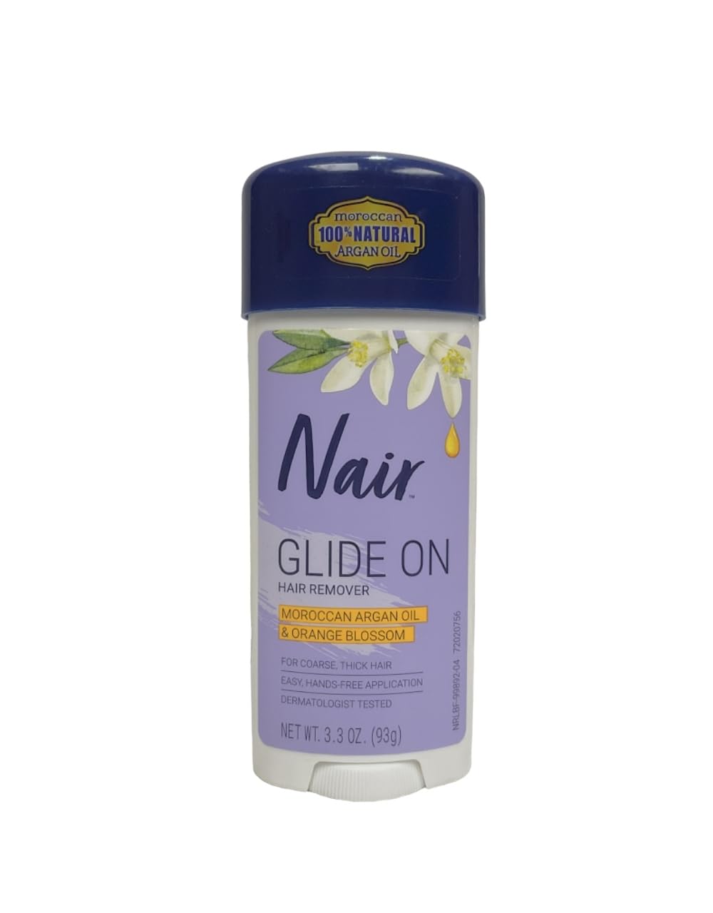Nair Hair Remover Glides Away Nourish With Argan Oil 3.3 Ounce (97ml) (2 Pack)