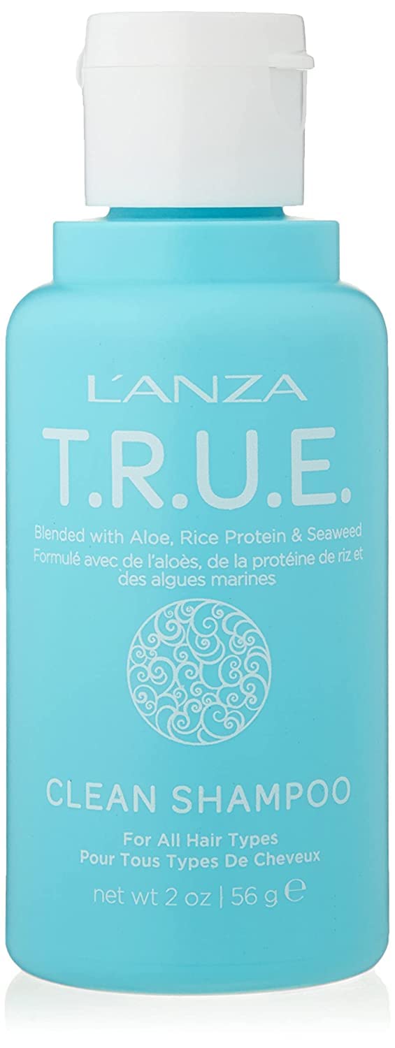 L'ANZA T.R.U.E. Clean Sustainable Shampoo - Rich with Aloe Vera and Rice Protein, Color Safe Daily Hair Care, Fragrance-Free, for Fresh Clean Hair (2