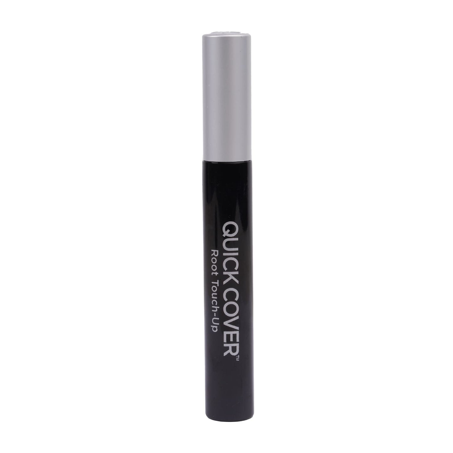 RED by Kiss Quick Cover Gray Hair Touch Up, Root Touch Up, Moisturize and Shine, Brush Type & Stick Type Set (Jet Black)