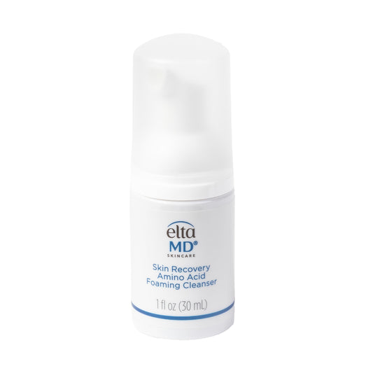 EltaMD Skin Recovery Amino Acid Foaming Facial Cleanser, Gentle Face Cleanser for Sensitive Skin, 1.0 Fl Oz