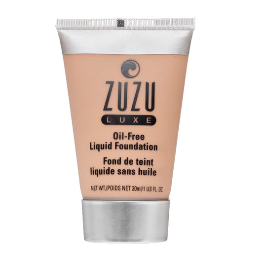Zuzu Luxe,Oil Free Liquid Foundation (L -14),1 fl oz,Infused with vitamins A,E, aloe to keep skin supple and resilient.Natural, Paraben Free, Vegan