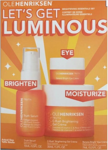 OLEHENRIKSEN Let's Get Luminous Brightening Essentials Set