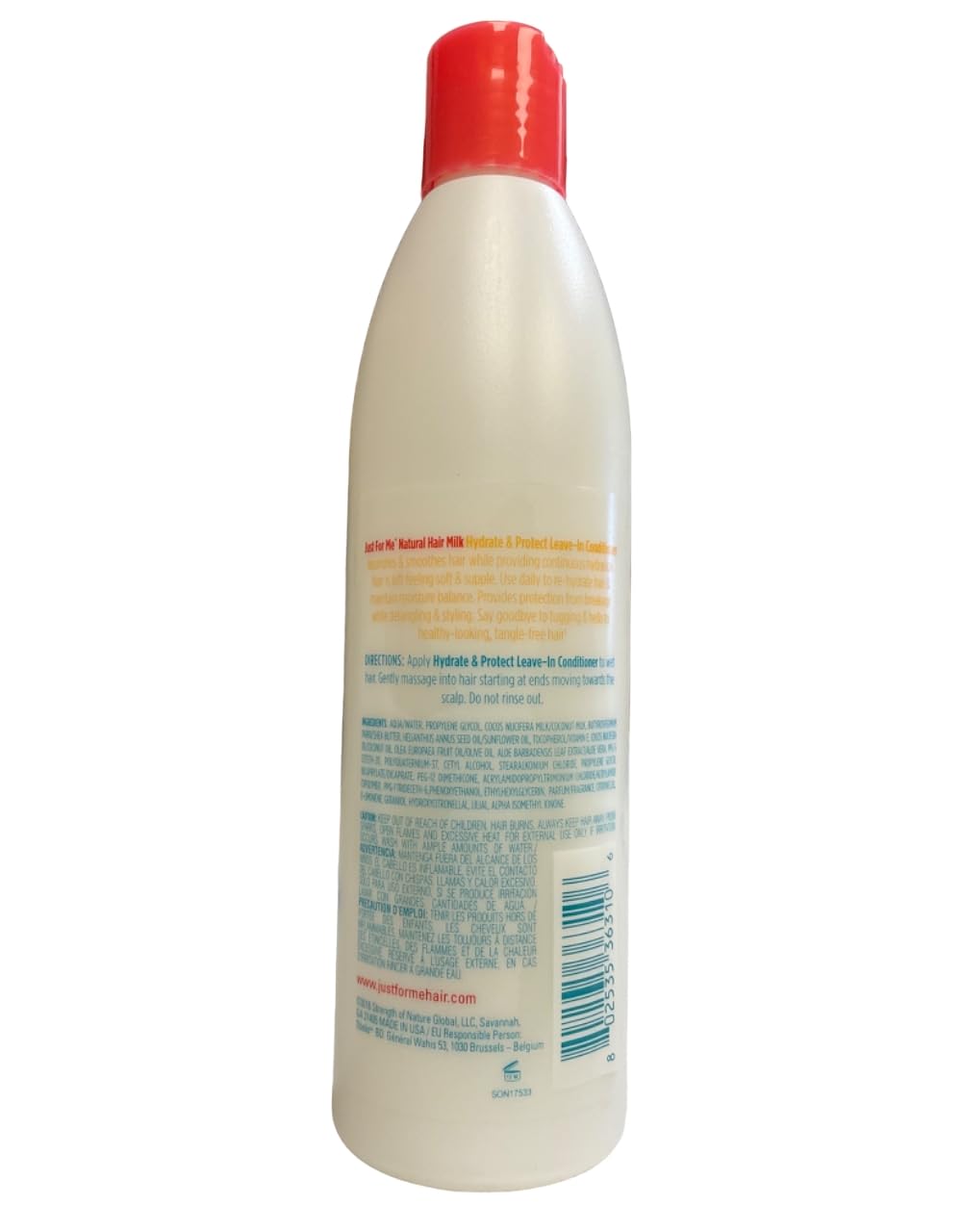 Just For Me Hair Milk Leave-in Conditioner Hydrate, 10 Ounce