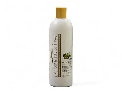 Dominican Magic Nourishing Shampoo - Gentle Cleanse, Strenghtens Hair, For Natural Professional Hair Care, 15.87 Oz, 15.87 Ounces
