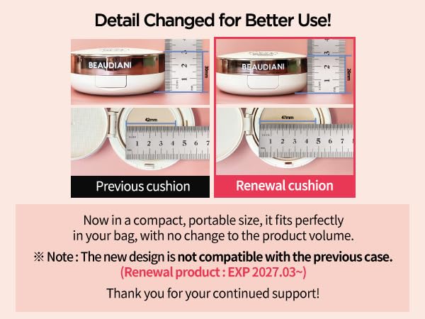 Beaudiani Mesh Tight UP Cushion Refill | Cushion Foundation | Buildable Coverage| Natural Finish | Dewy Glow Make up (01-REFILL Bright cool undertone
