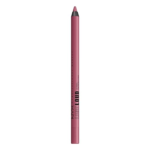 NYX PROFESSIONAL MAKEUP Line Loud Lip Liner, Longwear and Pigmented Lip Pencil with Jojoba Oil & Vitamin E - Trophy Life (Mauve Pink)