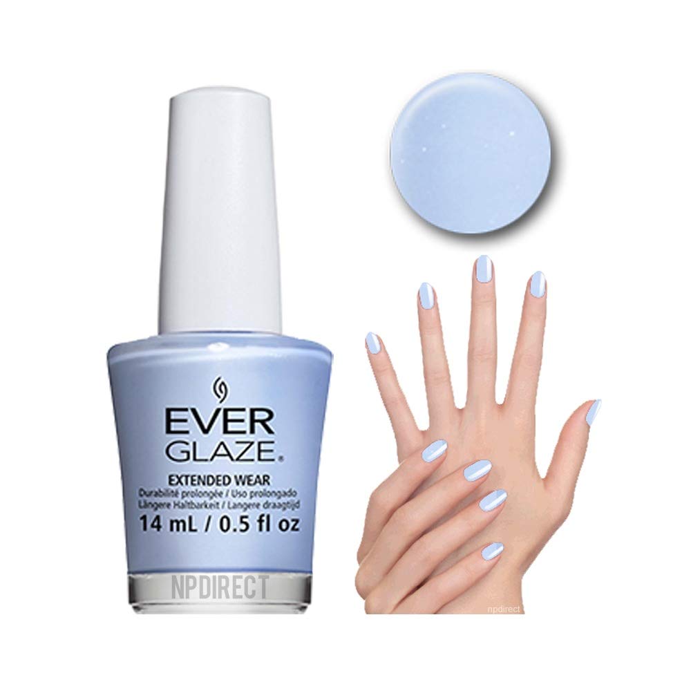 China Glaze EverGlaze Extended Wear Nail Lacquer, Breath of Fresh Air Beauty & Personal Care China Glaze