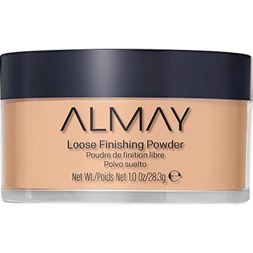 Almay Loose Finishing Powder, Natural Finish Mattifying Makeup Setting Powder, Hypoallergenic, Cruelty Free, -Fragrance Free, Dermatologist Tested