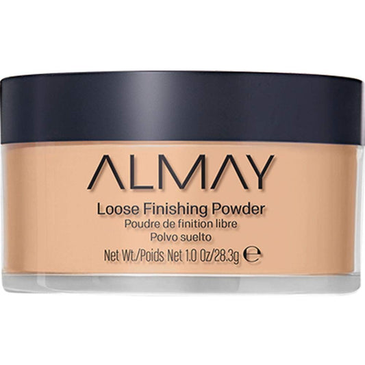 Almay Loose Finishing Powder, Natural Finish Mattifying Makeup Setting Powder, Hypoallergenic, Cruelty Free, -Fragrance Free, Dermatologist Tested