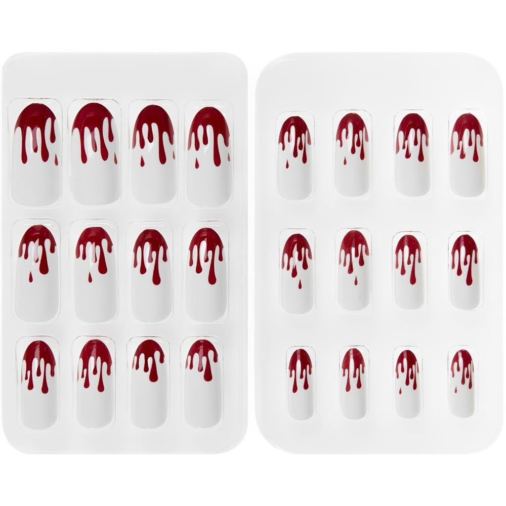 Ardell Fright Night Blood Drips Press on Nails Beauty & Personal Care Ardell Fright Night
