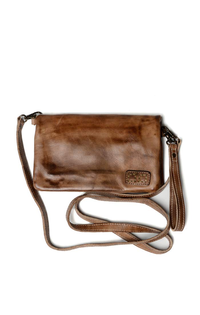 BedStu Cadence Crossbody Wallet Tan