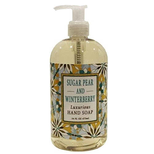 Greenwich Bay Trading Company Holiday Collection: Sugar Pear & Winterberry 16oz Hand Soap