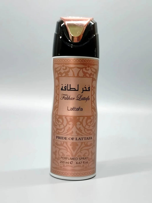 Lattafa Fahkar Lattafa Perfumed Deodorant Spray (Unisex), 6.67 Ounce Beauty and Personal Care Lattafa