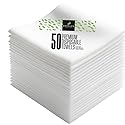 DAVELEN Disposable Large Luxury Towels (50-Count) Spa and Salon Quality Softness for Guests, Clients | Hair, Face, Body Use | Luxurious Comfort…