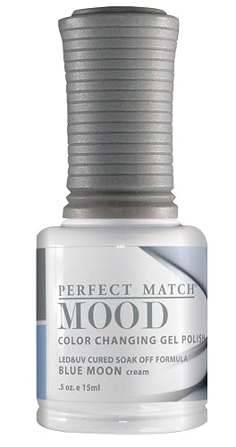 LeChat Perfect Match Mood Gel Polish, Blue Moon, 0.500 Ounce (MPMG12) Beauty & Personal Care LECHAT