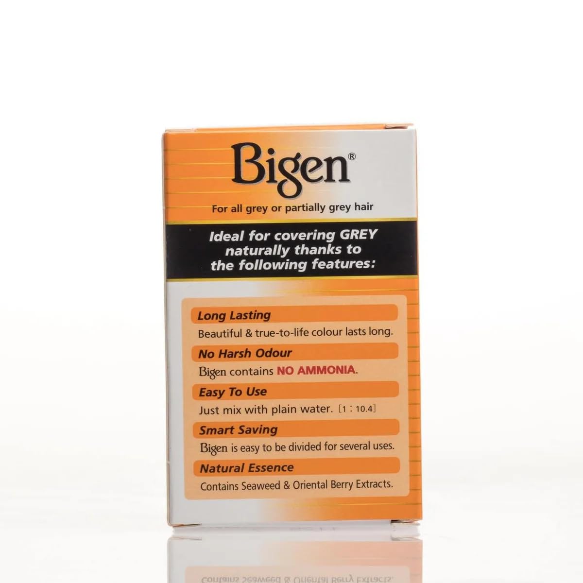 Bigen Powder Hair Color #47 Medium Chestnut, 0.21 Ounce (Pack of 6)