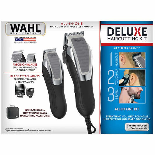 Hair Clippers Set USB Rechargeable Hair Trimmer for Adults and Kids, Men's Hair Trimmer Cordless Hair Clipper Grooming Low Noise Clipper,Black Beauty and Personal Care SYQZ