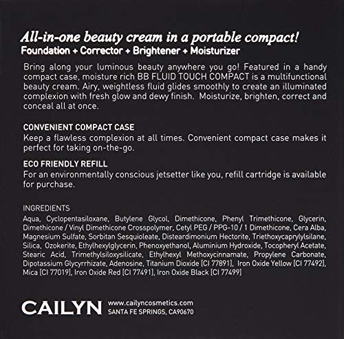 CAILYN BB Fluid Touch Compact, Cream Caramel
