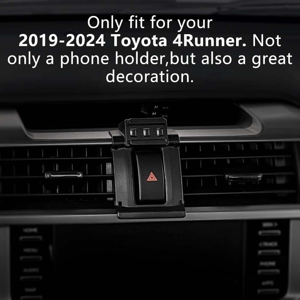 CLEC Magnetic Car Phone Holder for Toyota 4Runner 2019-2024 Car Phone Holder Mount for Magsafe[20 Strong Magnetic] 360°Adjustable Car Phone…