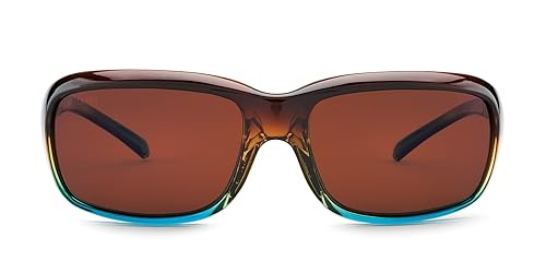 Kaenon Women's Monterey Polarized Sunglasses, Tobacco Denim