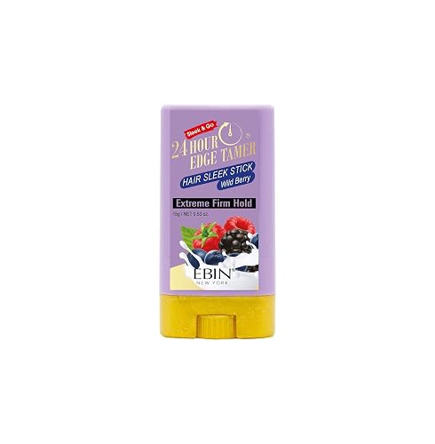 24 Hour Edge Tamer Sleek Hair Wax Stick - Wild Berry (0.53oz)