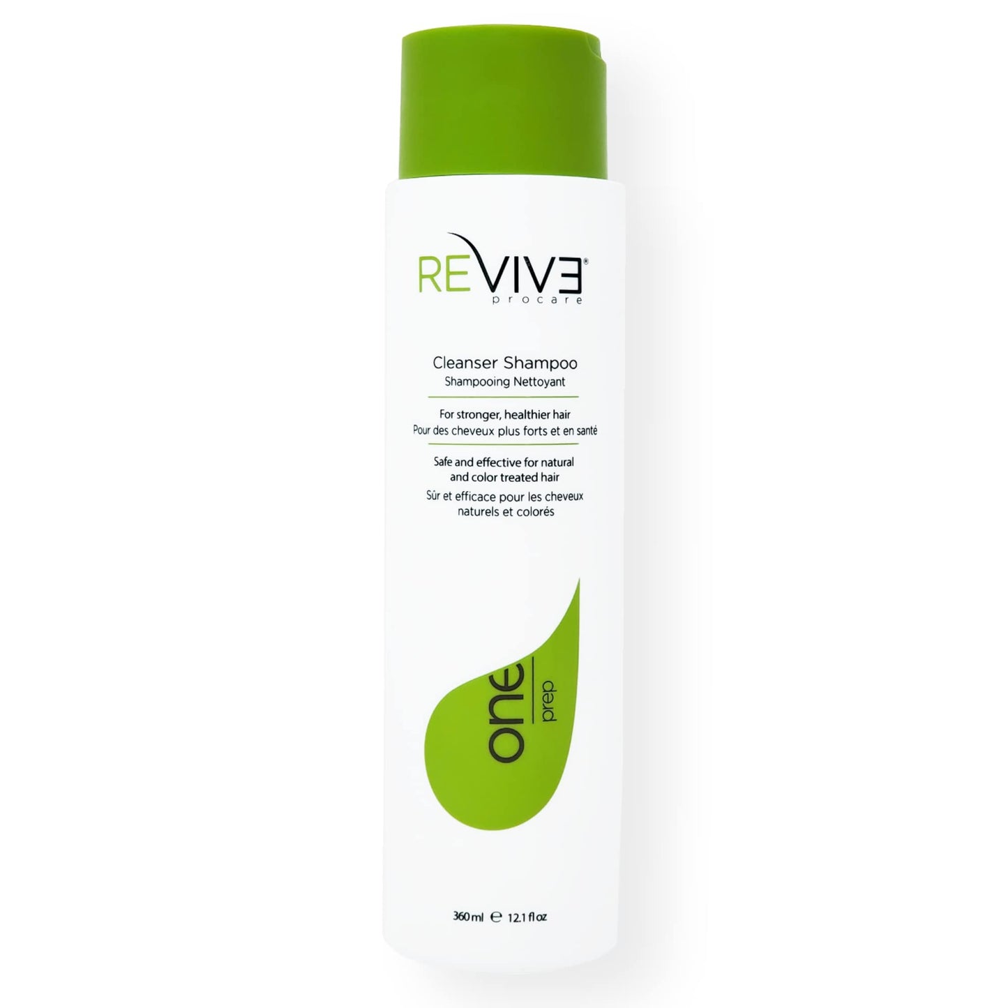 Reviv3 Procare PREP Cleanser Shampoo - Clinically Tested - Hair and Scalp Care Anti-Thinning and Fine Hair Cleansing Shampoo - Color Safe - All Hair