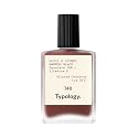 Typology T40 Glazed Chestnut Lip Oil, Moisturizing with 10% Squalane and Vitamin E