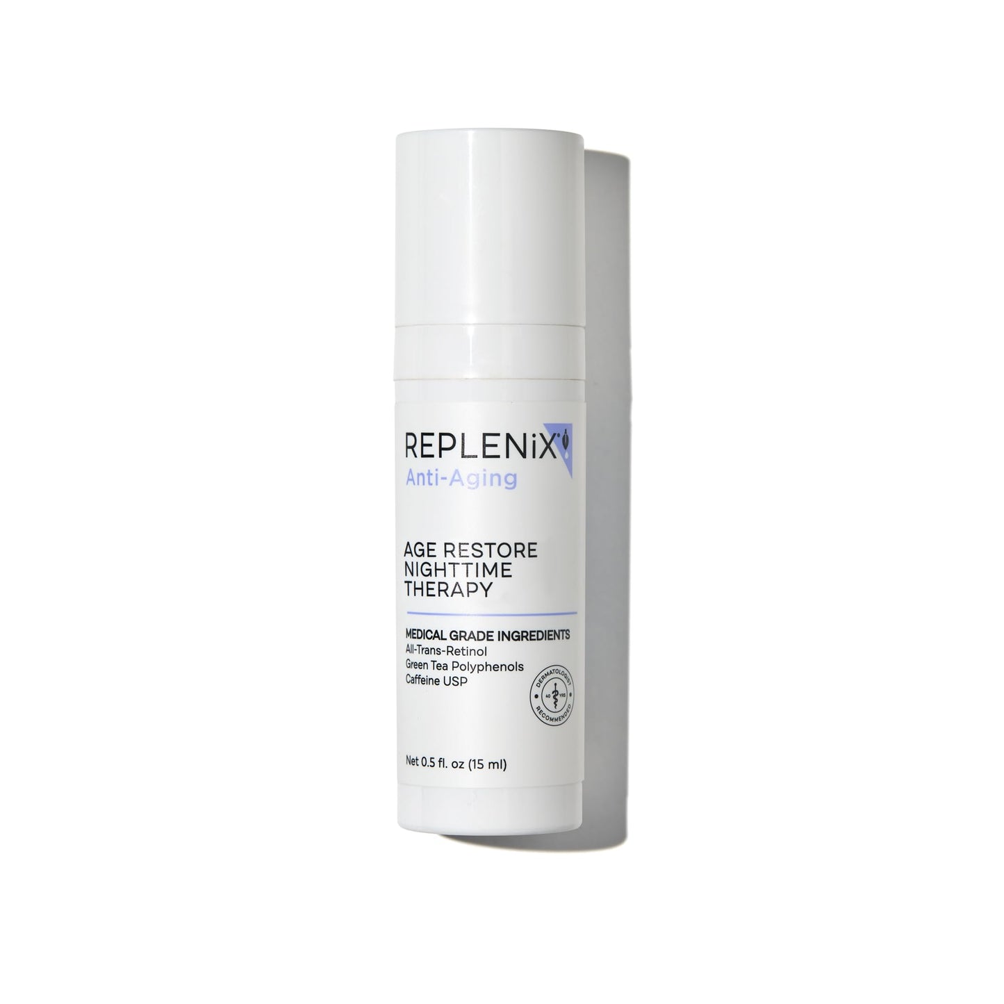 Replenix Age Restore Nighttime Therapy Face Cream, Anti-Aging Medical-Grade Facial Moisturizer for Mature & Dry Skin (0.5 fl oz)