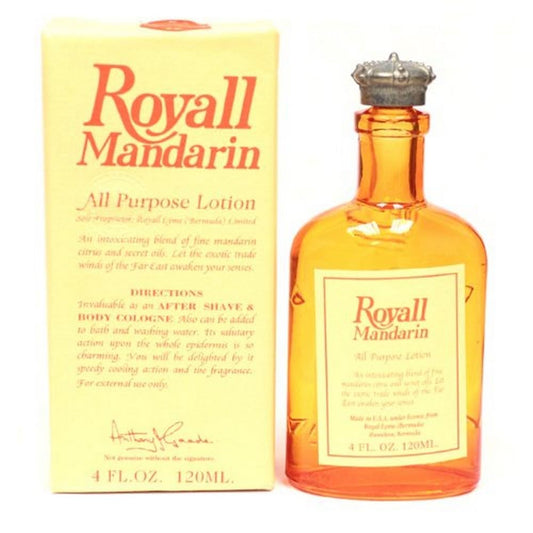 ROYALL FRAGRANCES Royall Mandarin Orange Of Bermuda By Royall Fragrances For Men. All Purpose Lotion 4.0 Oz
