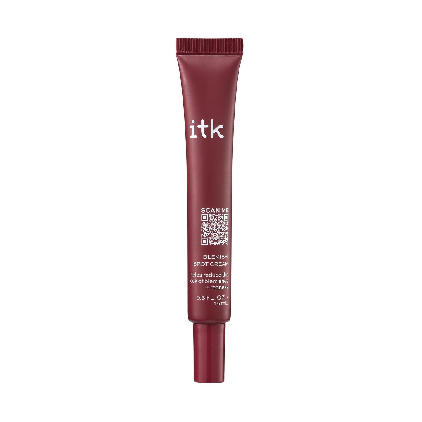 ITK Skincare Salicylic Acid Acne Spot Treatment for Face, Back & Body - Fast Active Acne Relief - Pimple Cream for Acne Prone Skin - Clear Blemishes