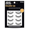 Ardell Double Up Wispies False Eyelashes, Dramatic Full Volume Wispy Lashes, Reusable and Easy to Apply, Black, 4 Pairs