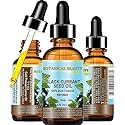 Botanical Beauty BLACK CURRANT SEED OIL 100% Pure Natural Undiluted Refined Cold Pressed Carrier oil. 0.5 Fl.oz. - 15ml. For Skin, Hair, Lip, Nail