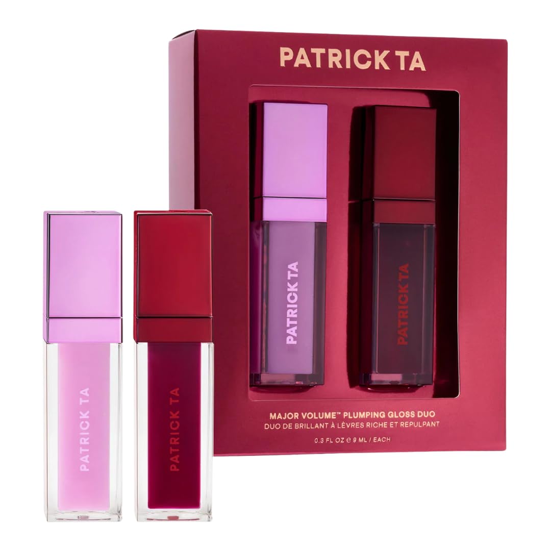 PATRICK TA Major Volume Plumping Gloss Duo, Headliner & Main Stage