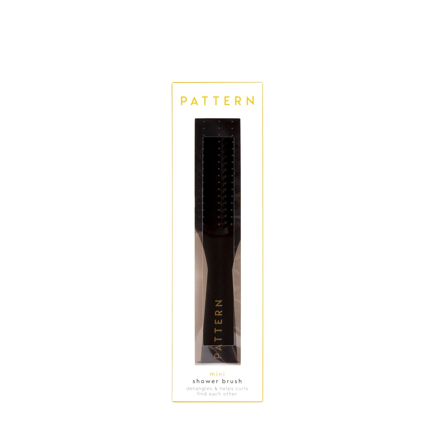 PATTERN Beauty by Tracee Ellis Ross Mini Shower Brush - Style & Detangle Curly & Coily Hair 3a-4c