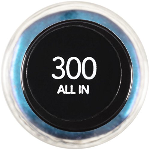 Revlon ColorStay Gel Envy Longwear Nail Polish, with Built-in Base Coat & Glossy Shine Finish, in Blue/Green, 300 All In, 0.4 oz