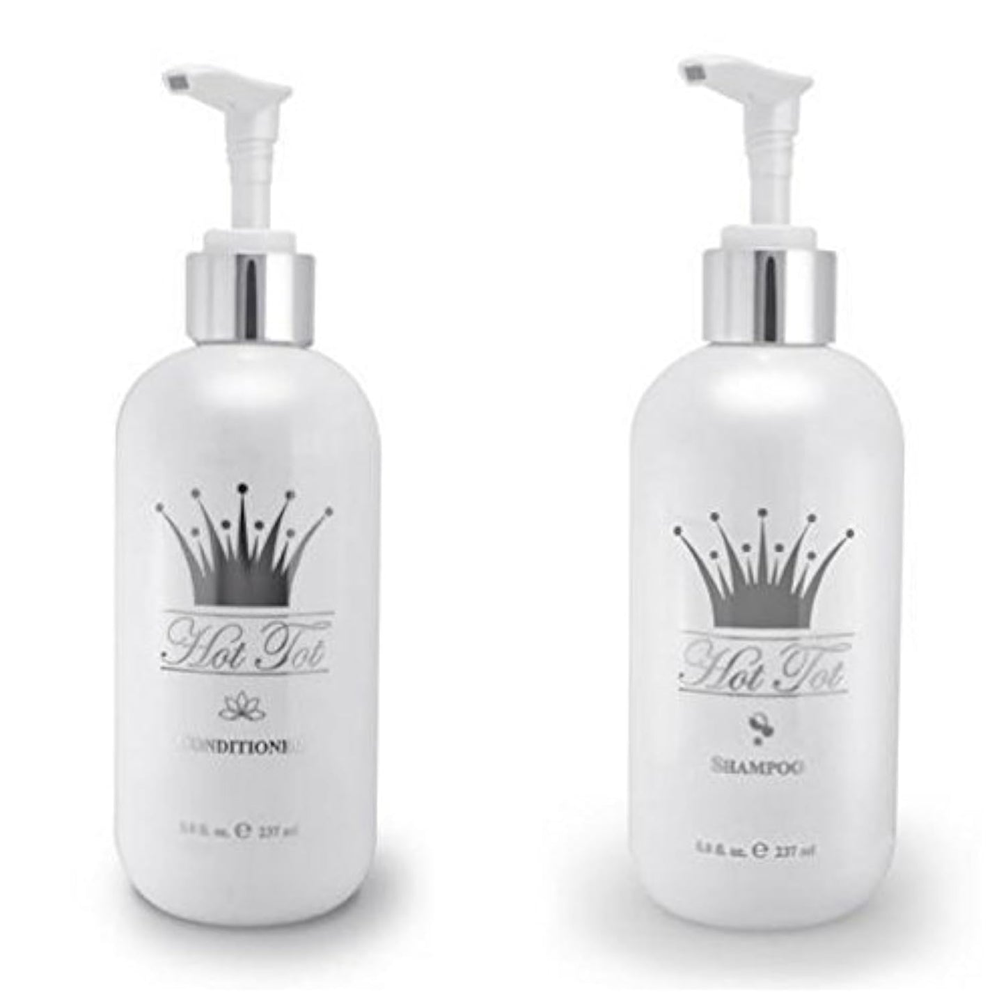 Hot Tot Shampoo & Conditioner Set for Babies, Toddlers & Children (8 ounces)