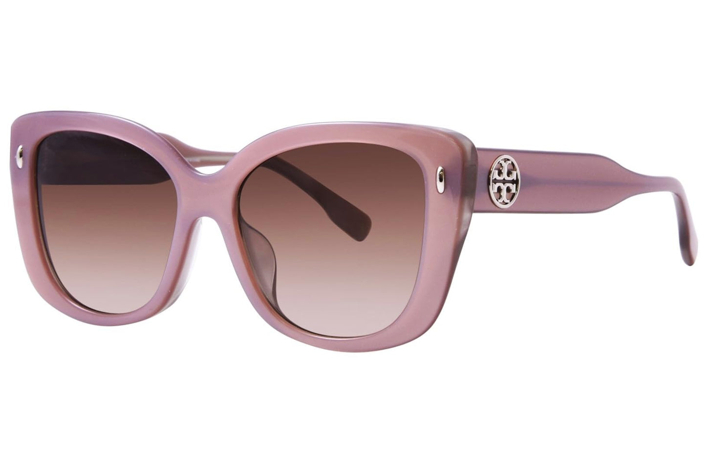 Tory Burch TY7198U 194713 Sunglasses Women's Pink/Brown Gradient Cat Eye 54mm