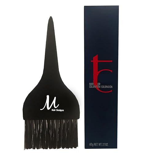 Topchic 10V Pastel Violet Blonde Permanent Hair Color | Topchic Hair Dye 2 Ounce and M Hair Designs Tint Brush Black (Bundle) Beauty & Personal Care M Hair Designs