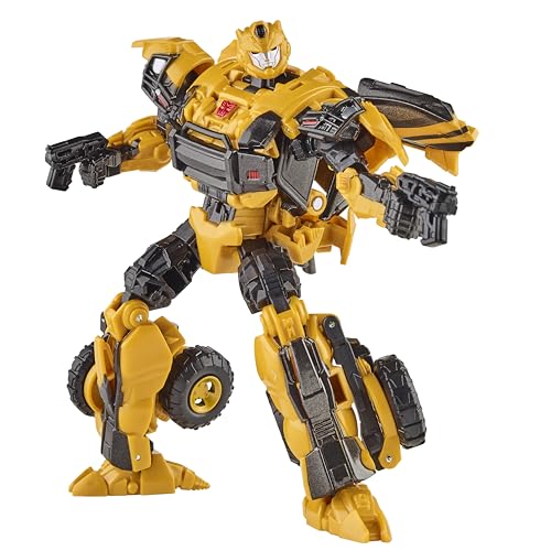 Transformers Toys Studio Series Deluxe Class Reactivate 10 Gamer Edition Bumblebee, 4.5-inch Converting Action Figure, 8+