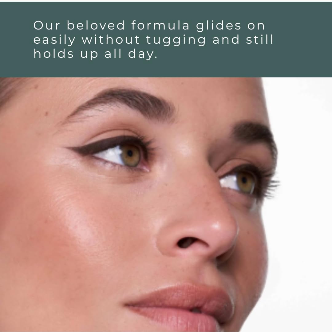 Honeybee Gardens Effortless Eye Liner Pencil in Blue Jeans, Rich Pigmentation, Smooth, Long-Wearing, Vegan, Gluten-Free